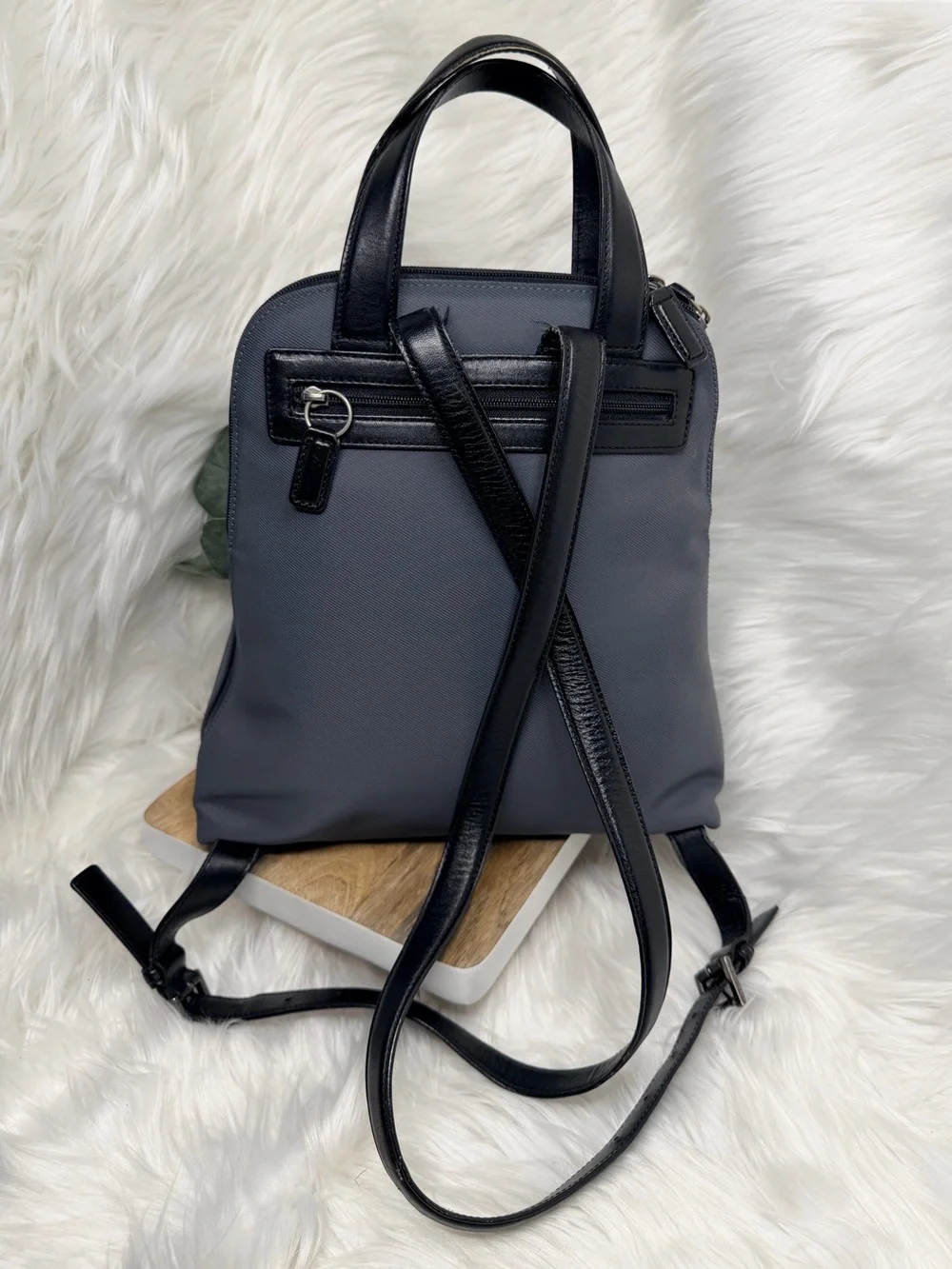 Vintage - Coach Mercer Grey Nylon Backpack